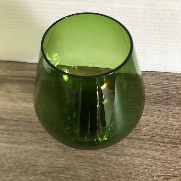 Vtg Swedish Brandy Glass Balloon Vase - Picture 4 of 13